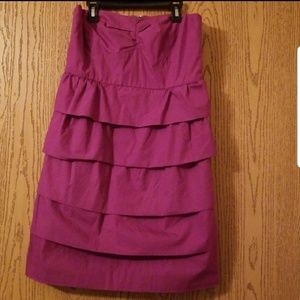 J Crew Strapless Dress Size 8